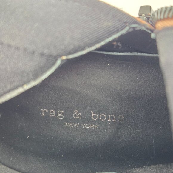 Rag & Bone Brown Suede Ankle Boots With Pointed Toe & Stiletto Heel Size 36 - Picture 7 of 15